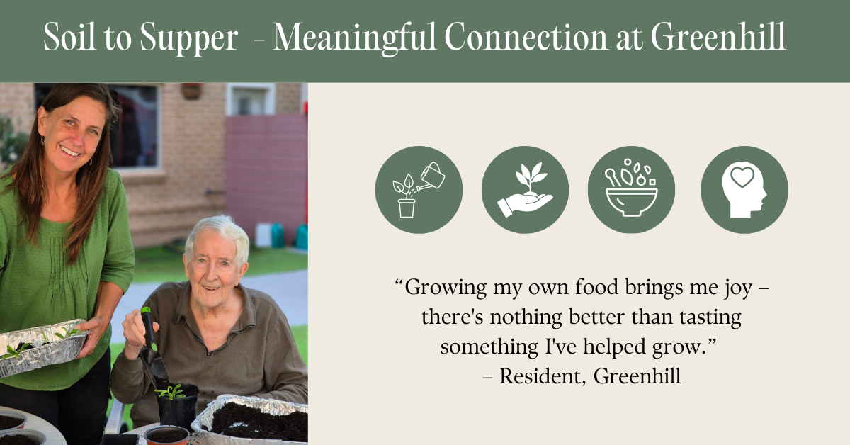 Soil To Supper – A Meaningful Connection at Greenhill